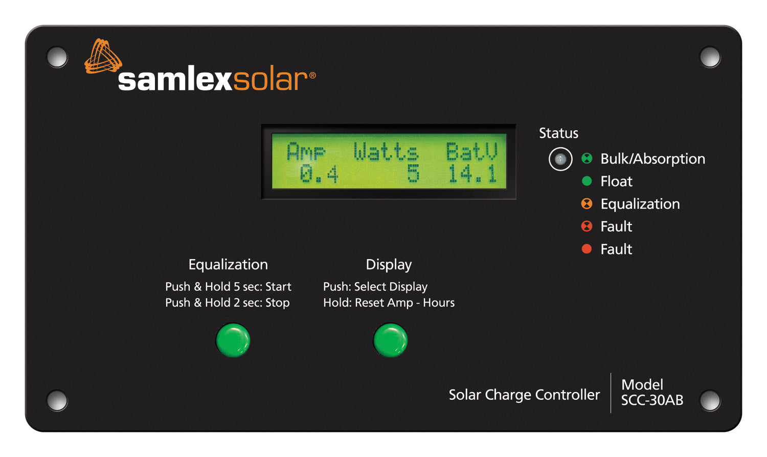 Samlex EVO-30AB Solar Charge Controller 12/24V