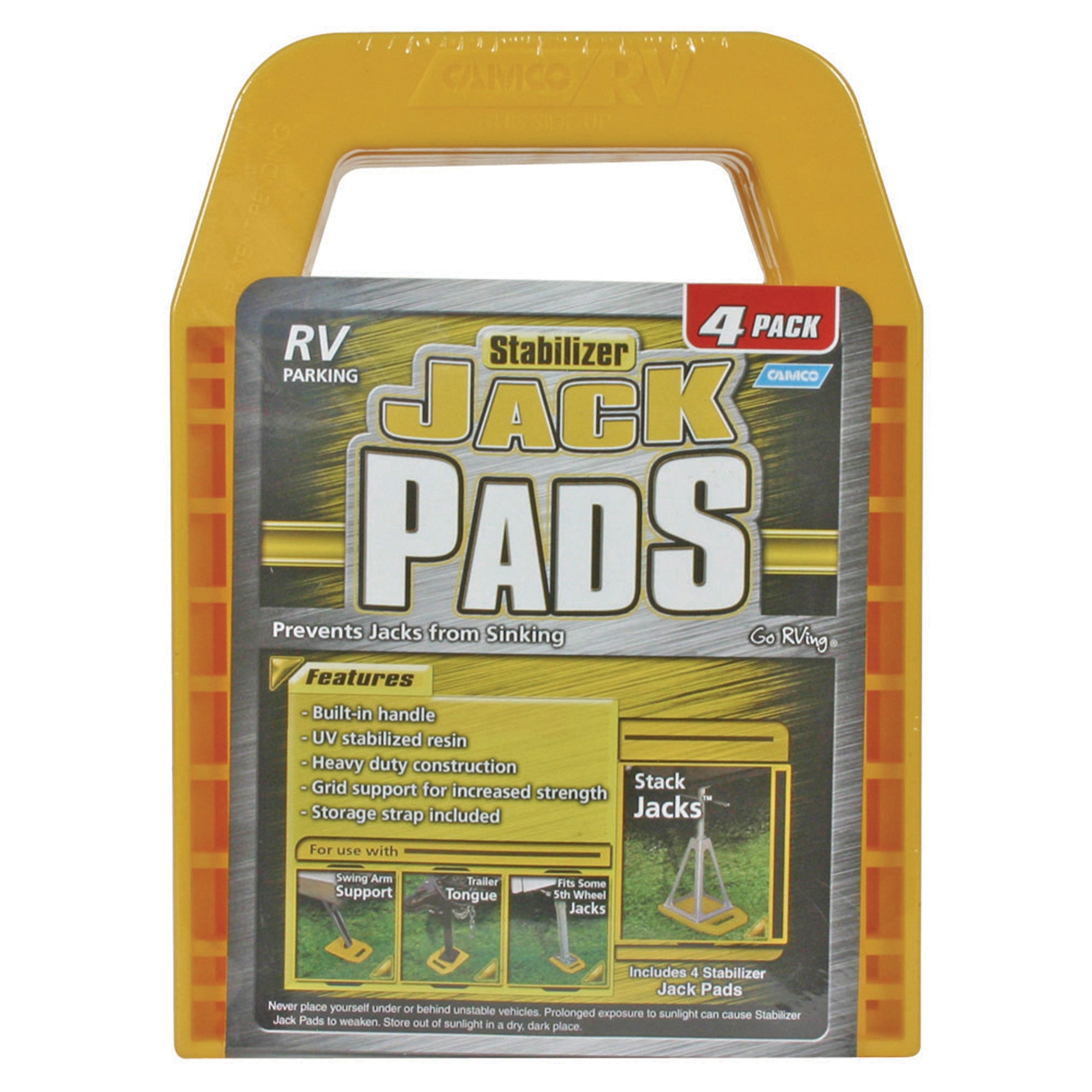 Camco 44595 Stabilizer Jack Pads