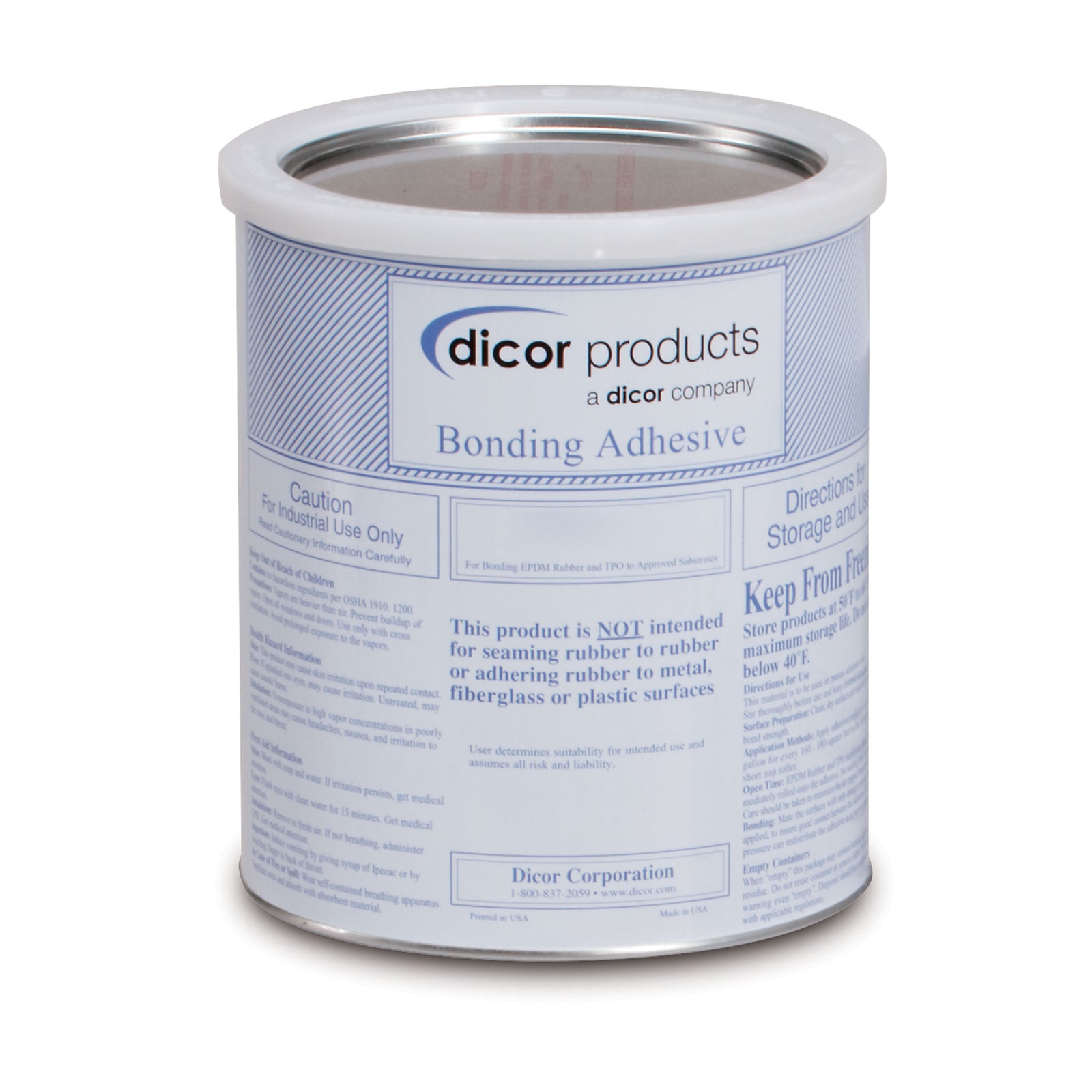 Dicor Corporation 935BA-1 Water-Based Bonding Adhesive - 1 Gallon