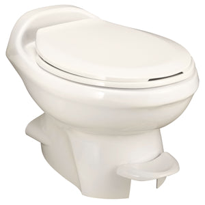 Thetford 34439 Aqua-Magic Style Plus Toilet with Water Saver - Low, Bone