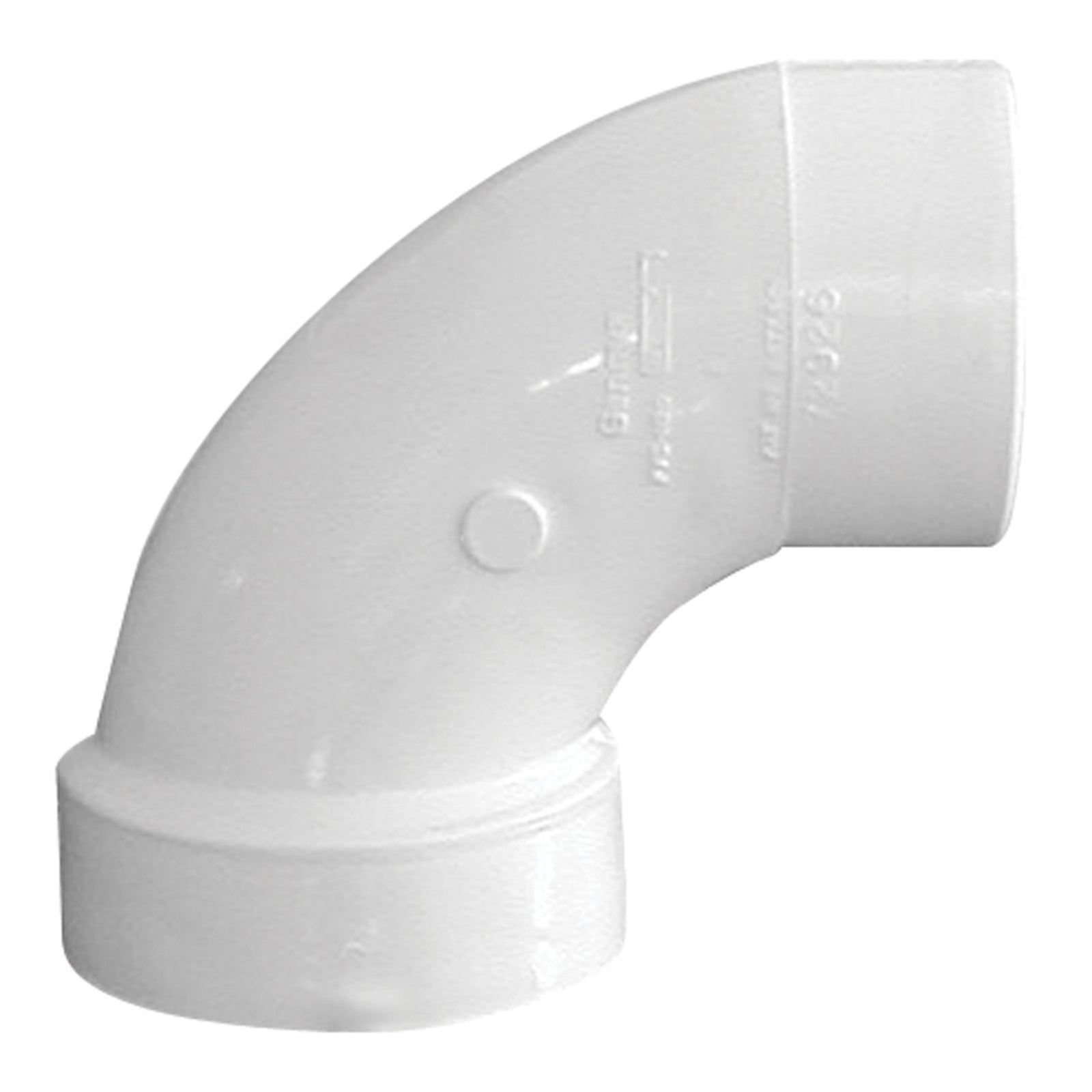 Genova 72936 90° 1/4 Bend Sanitary Street Elbow -3"
