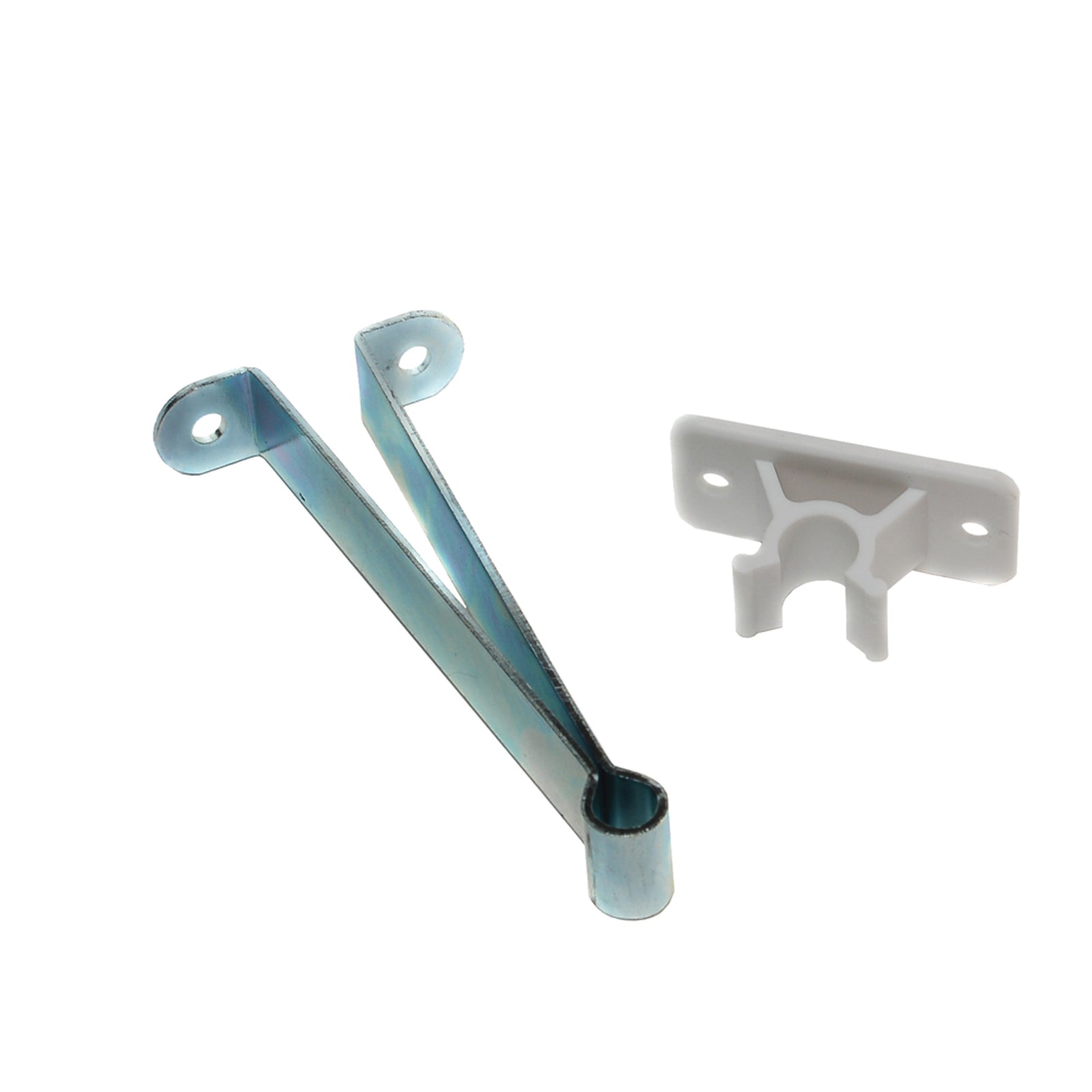 RV Designer E267 Metal Clip-Style Entry Door Holder With Plastic Clip - 4"