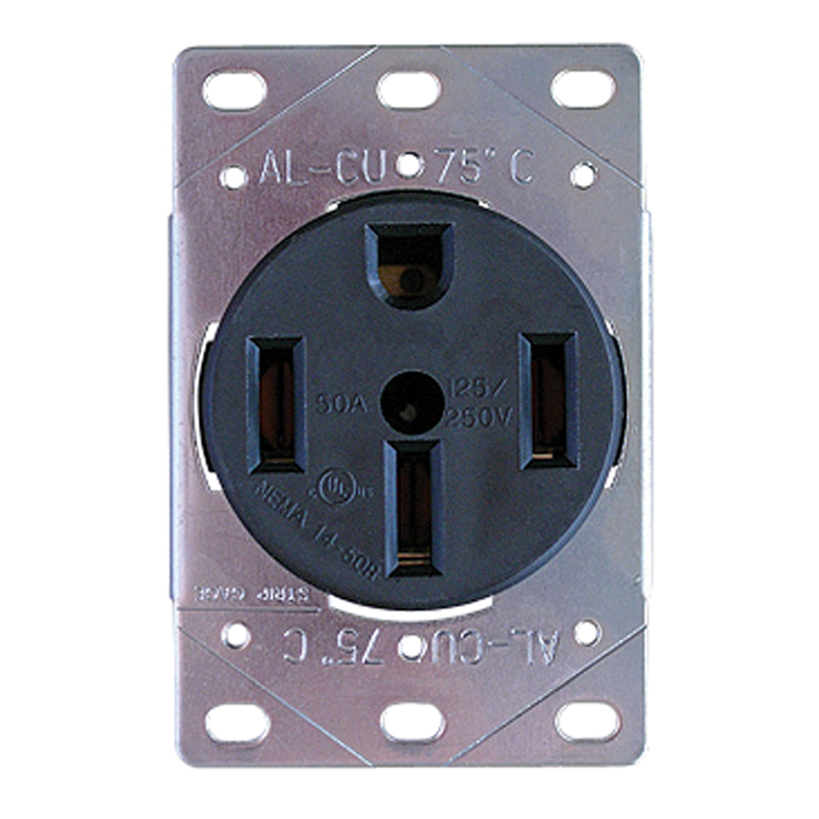 Progressive Industries 14-50DFR Dead Front Wall Mount Receptacle - 50 Amp