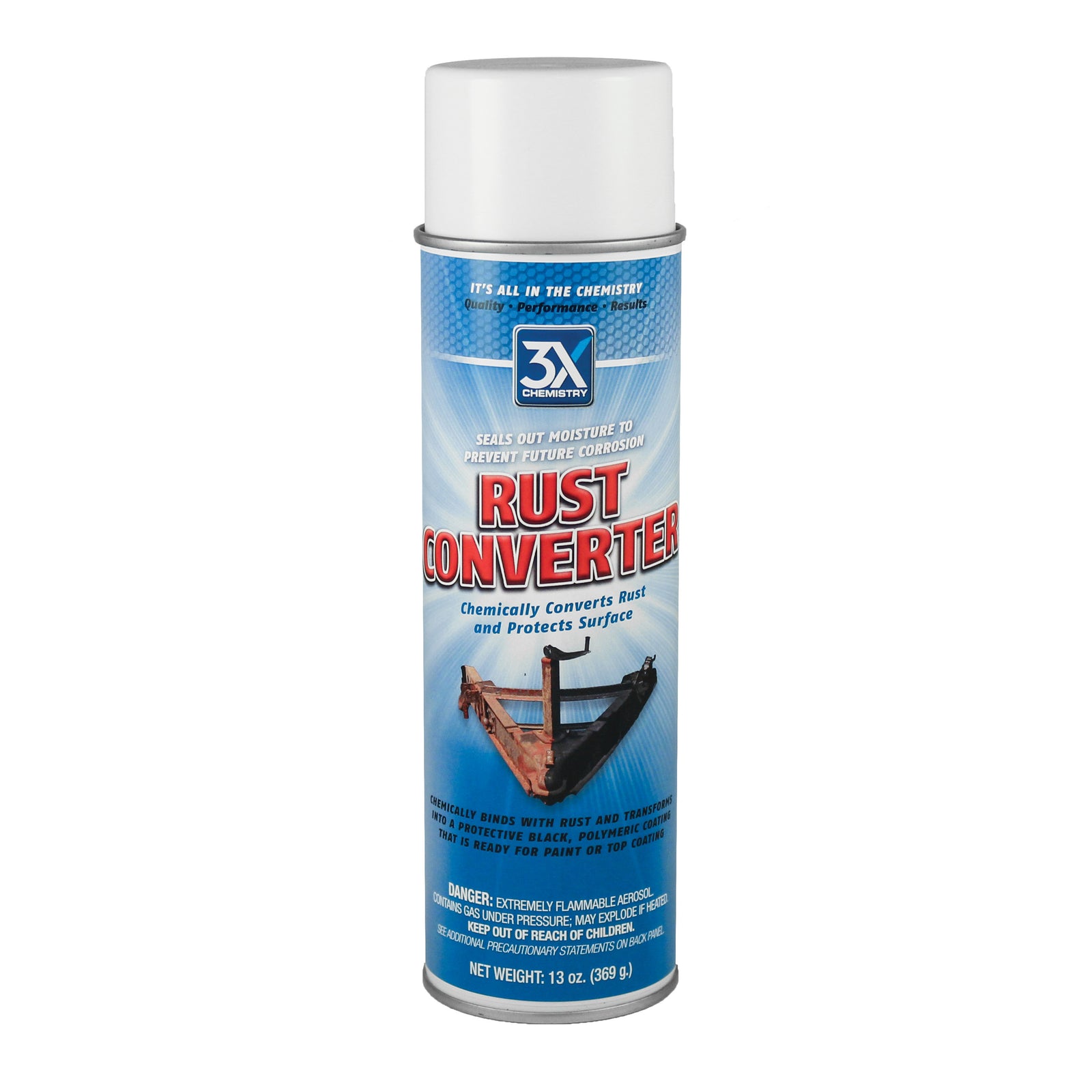 3X Chemistry 153 Rust Converter - 16 oz. Aerosol Can