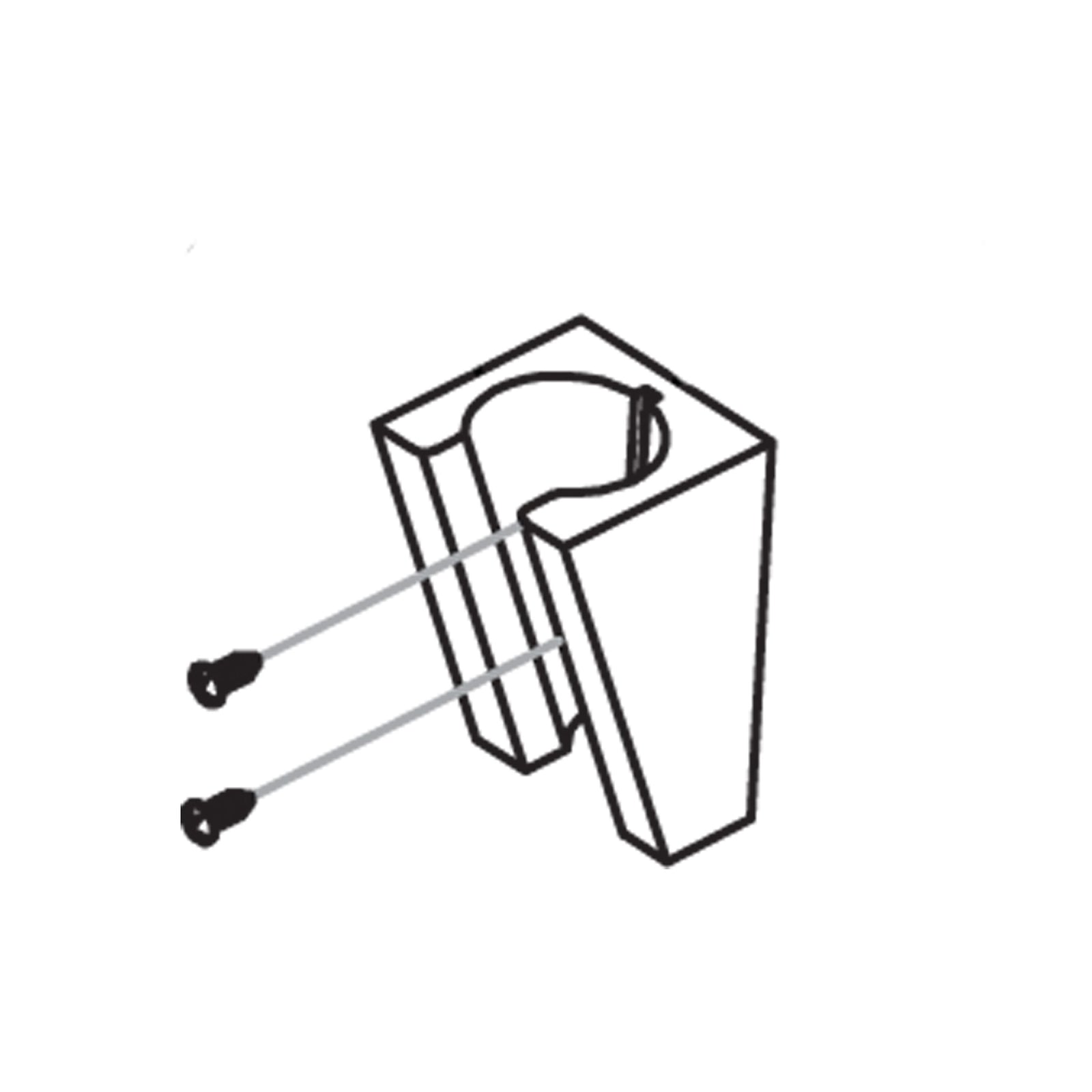 Dometic 385230319 Hand Spray Bracket With Screws