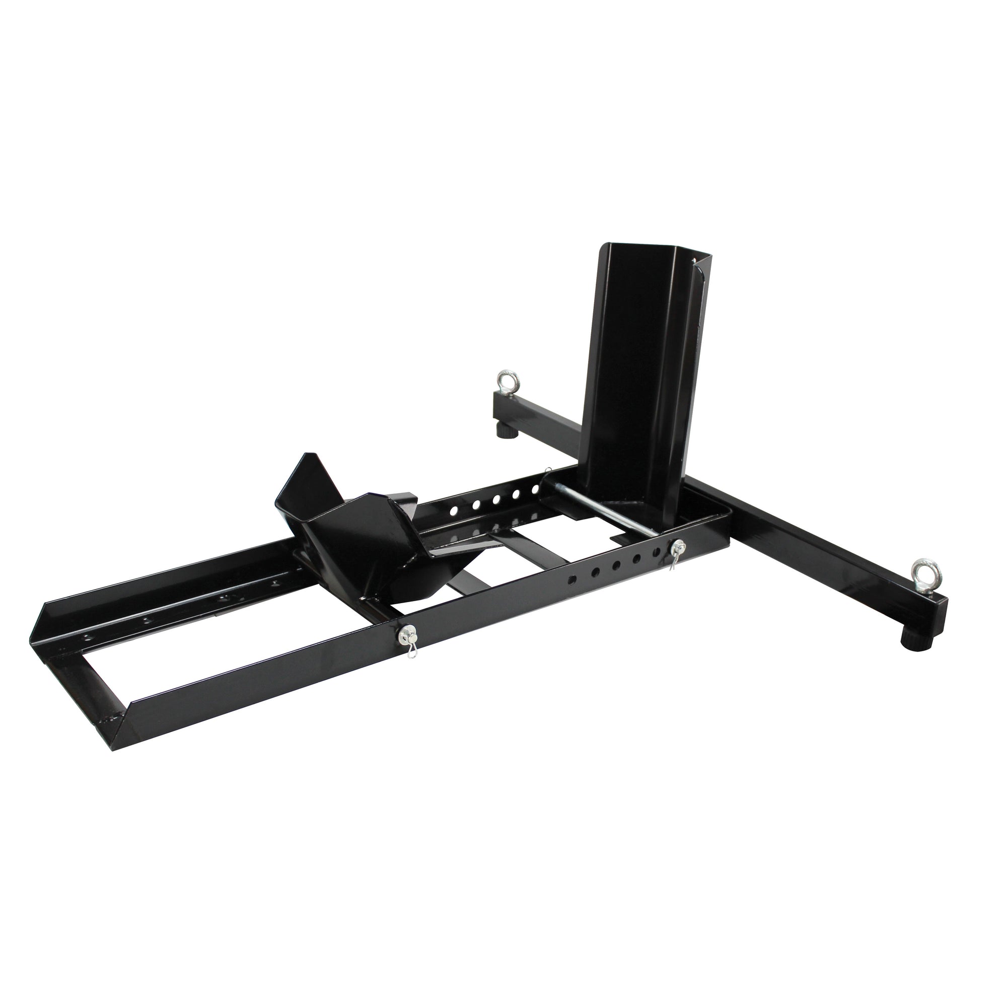 Extreme Max 5001.5757 Heavy-Duty Adjustable Motorcycle Wheel Chock Stand - 1800 lb. Weight Capacity