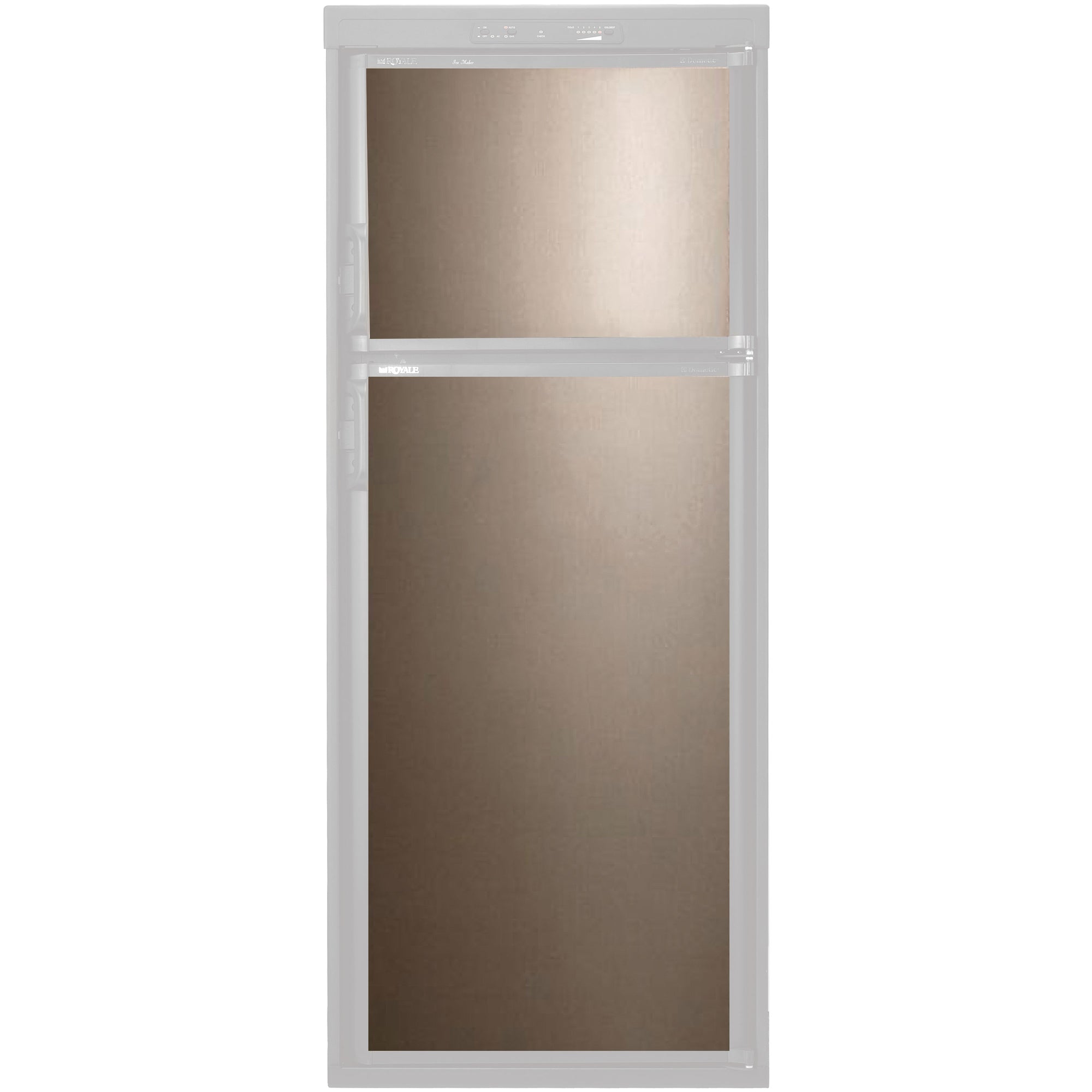 Dometic 3311889.020D Refrigerator Door Panel - Bronze Raised Panels, Both Panels DM2652/2662/3662/3663