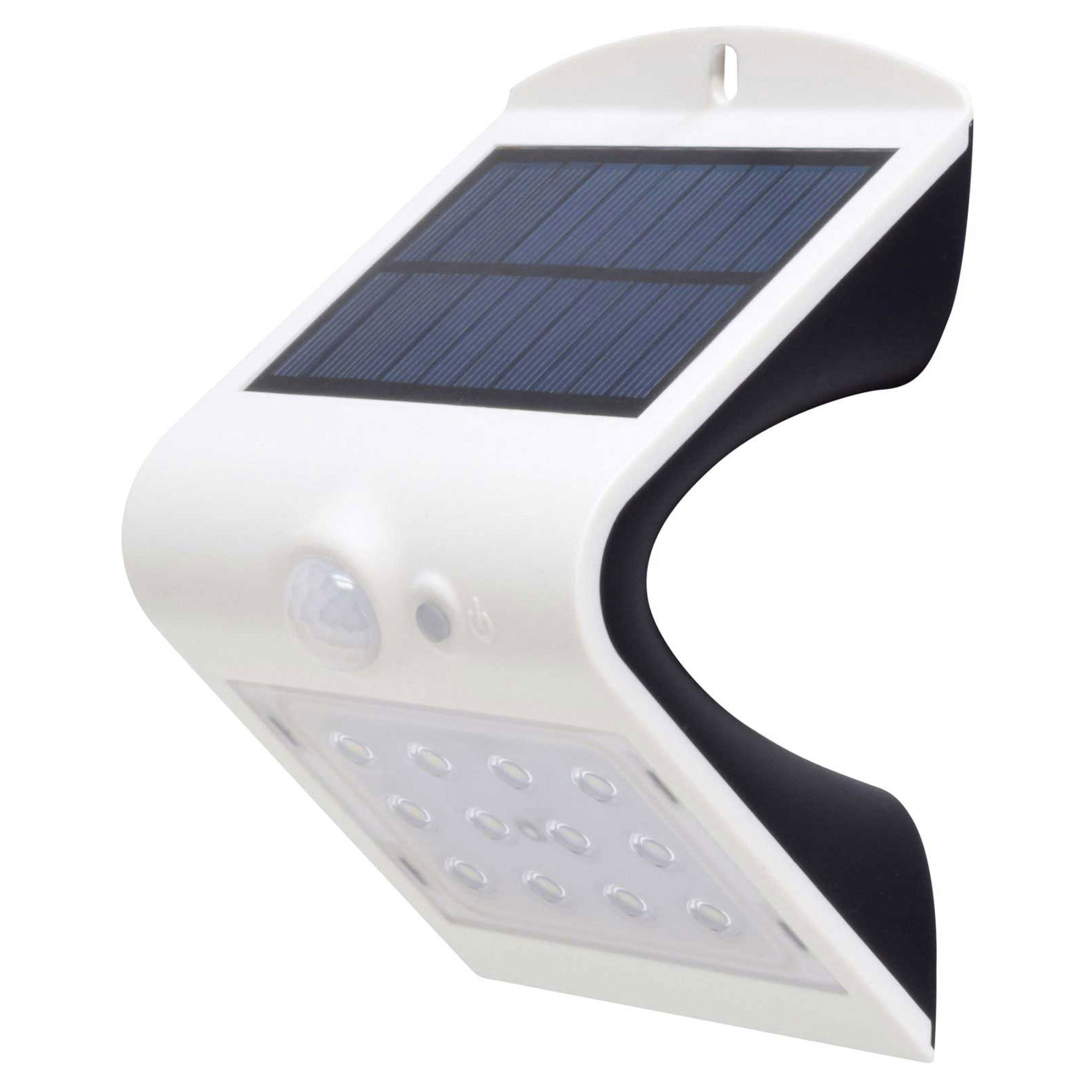 DG0115 Valterra Solar Led Wall Light With Built-In Motion Sensor - 1.5 Watt, 200 Lumens, White
