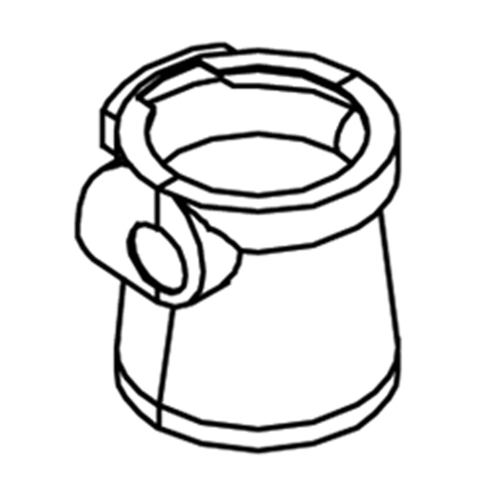 Dometic 385310111 Pedestal Cover Kit For 906/510 Series Portable Toilets - White