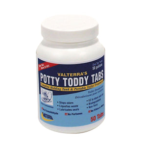 Valterra Q5004 Potty Toddy Tabs - 50/Bottle
