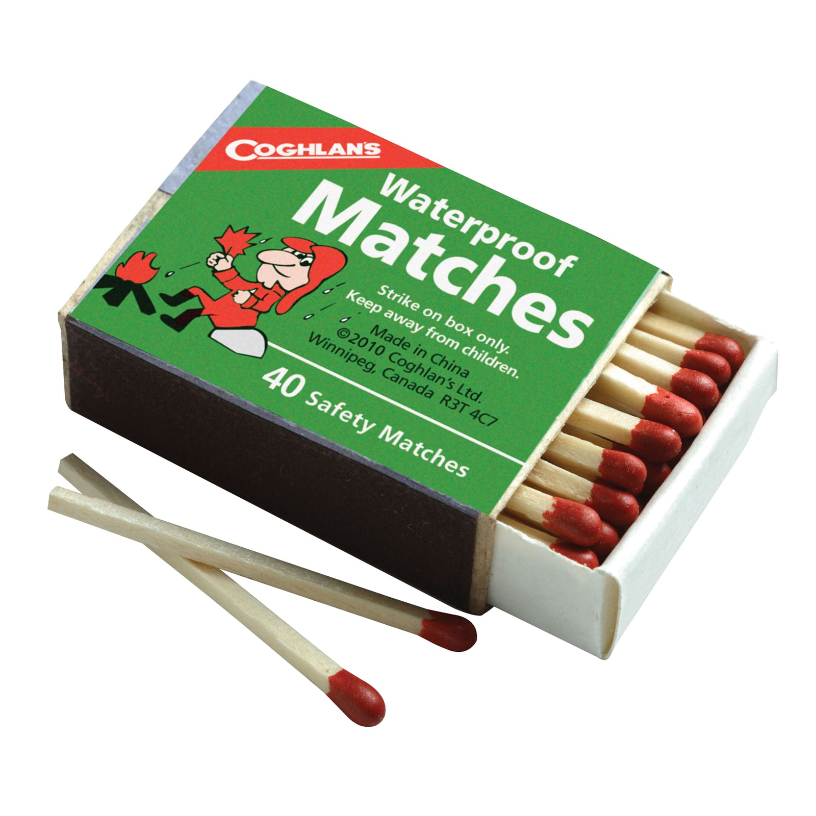 Coghlan's 940BP Waterproof Matches - 4 Pack