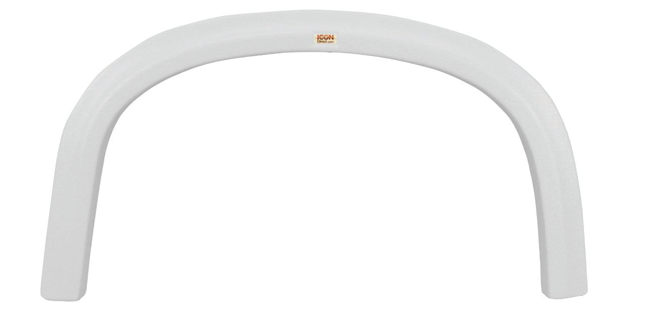 Icon 12038 Single Axle Fender Skirt FS2038 for Four Winds - Polar White