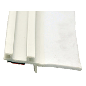 AP Products 018-426 White EK Seal Base with Hats Tape and 2" Wiper - 1/2" x 2-3/4" x 35'