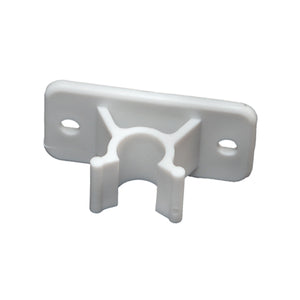 RV Designer E242 Plastic Clip-Style Entry Door Holder, Clip Only - White, Pack of 2