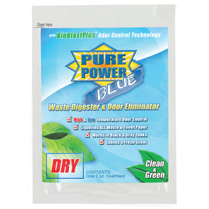 Valterra V23020 Pure Power Blue Waste Digester and Odor Eliminator - 2-In-1 Drop-Ins, Pack of 10