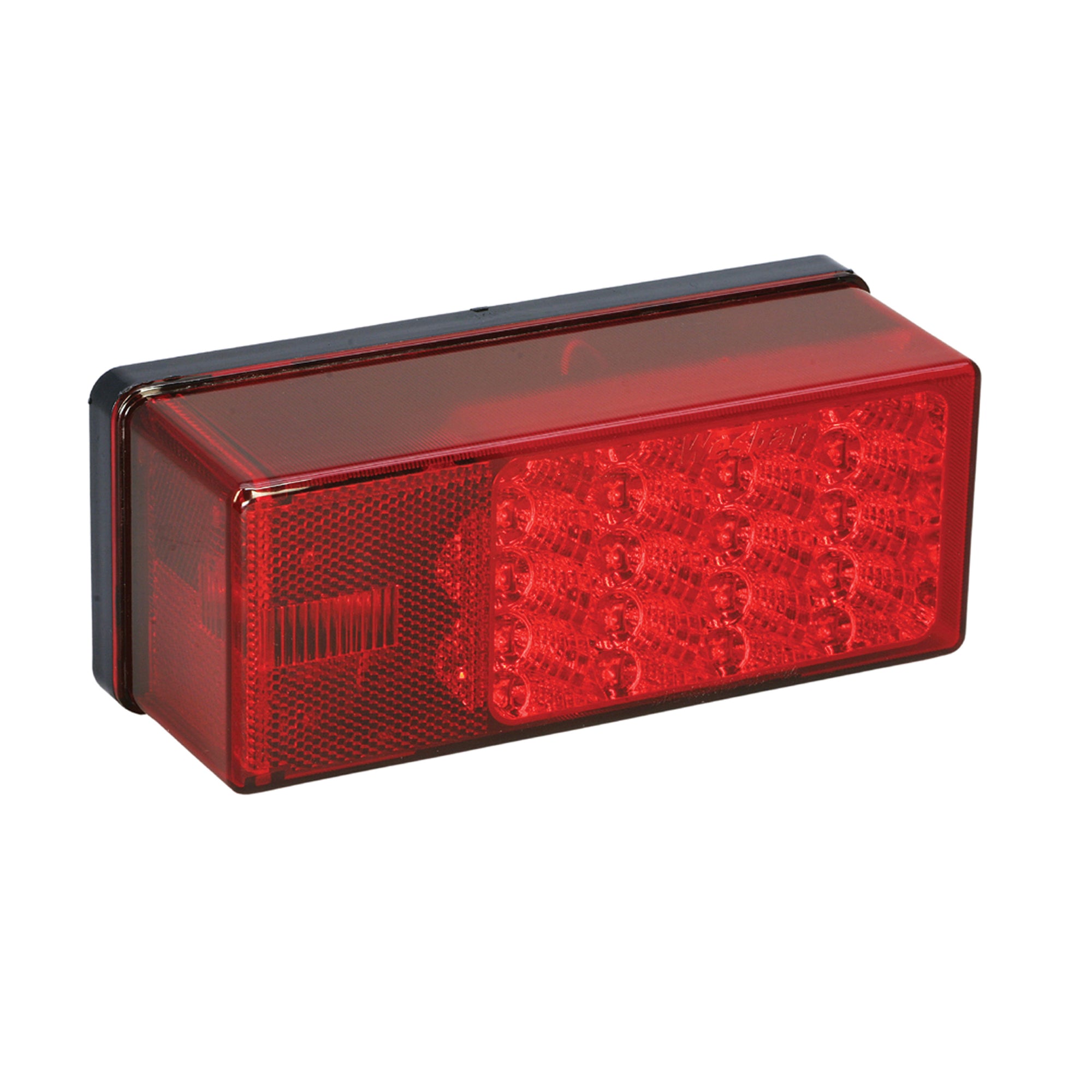 Wesbar 407530 7-Function LED Over-80" Low Profile Waterproof Taillight - Right/Curbside