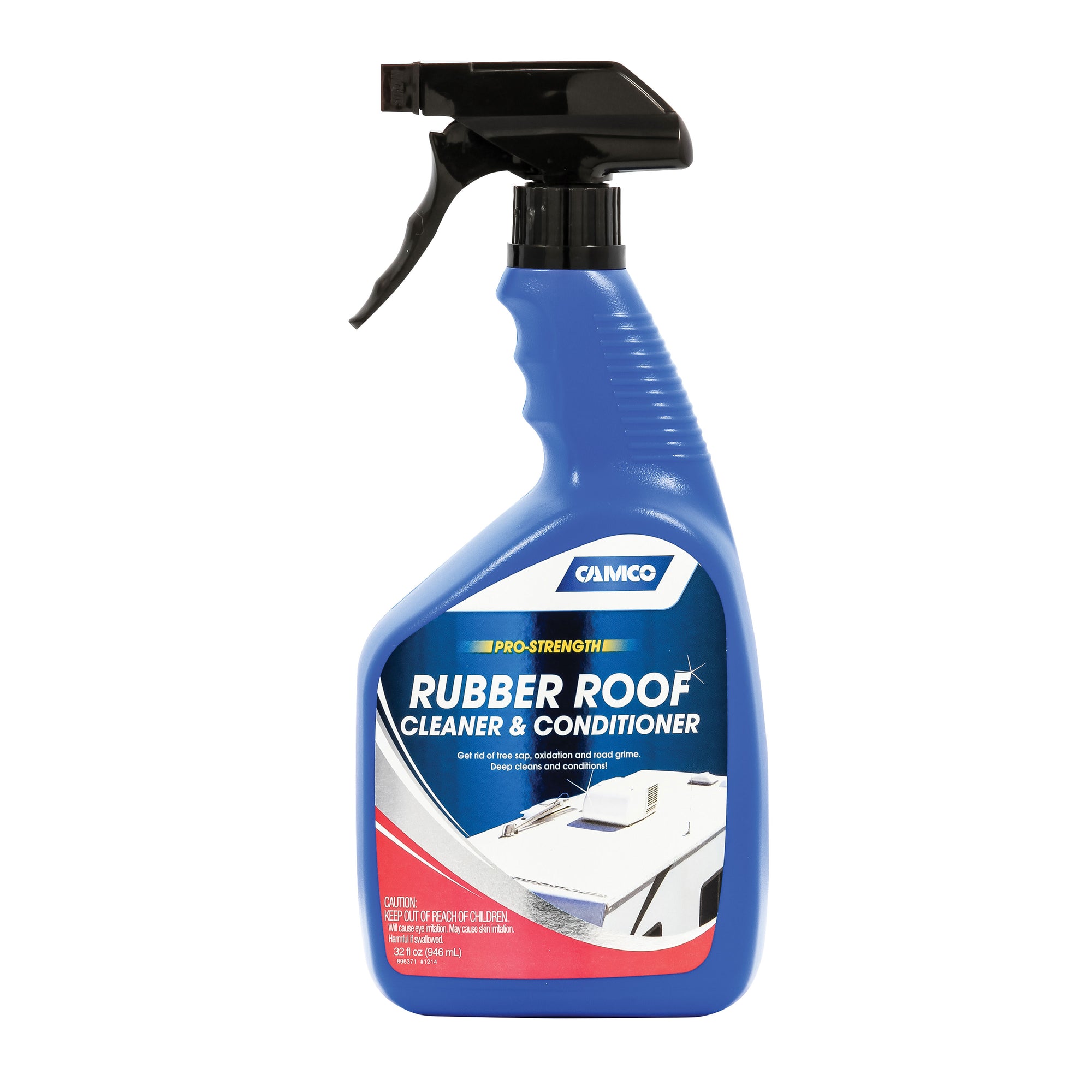 Camco 41063 Rubber Roof Clean/Cond 32 Oz