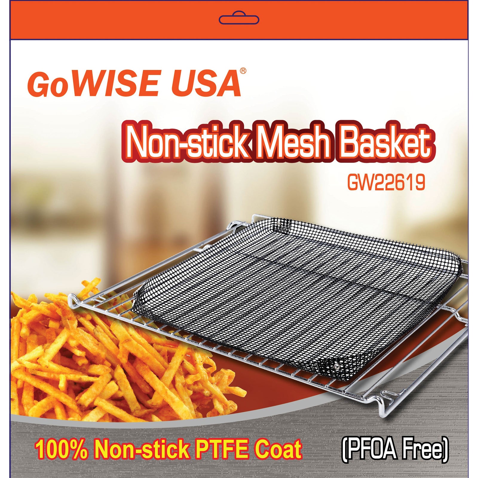 Ming's Mark GW22619 Stylish Camping Reusable Oven Mesh Basket