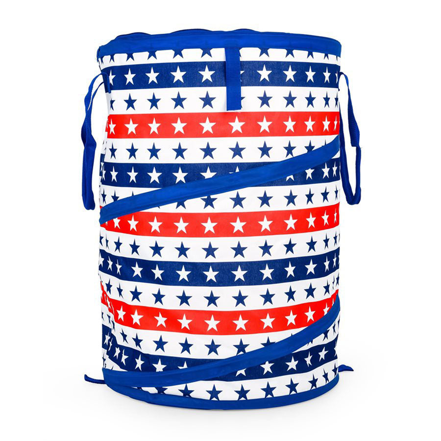 Camco 51993 Pop-Up Container - 18" x 24", Red/White/Blue with Stars