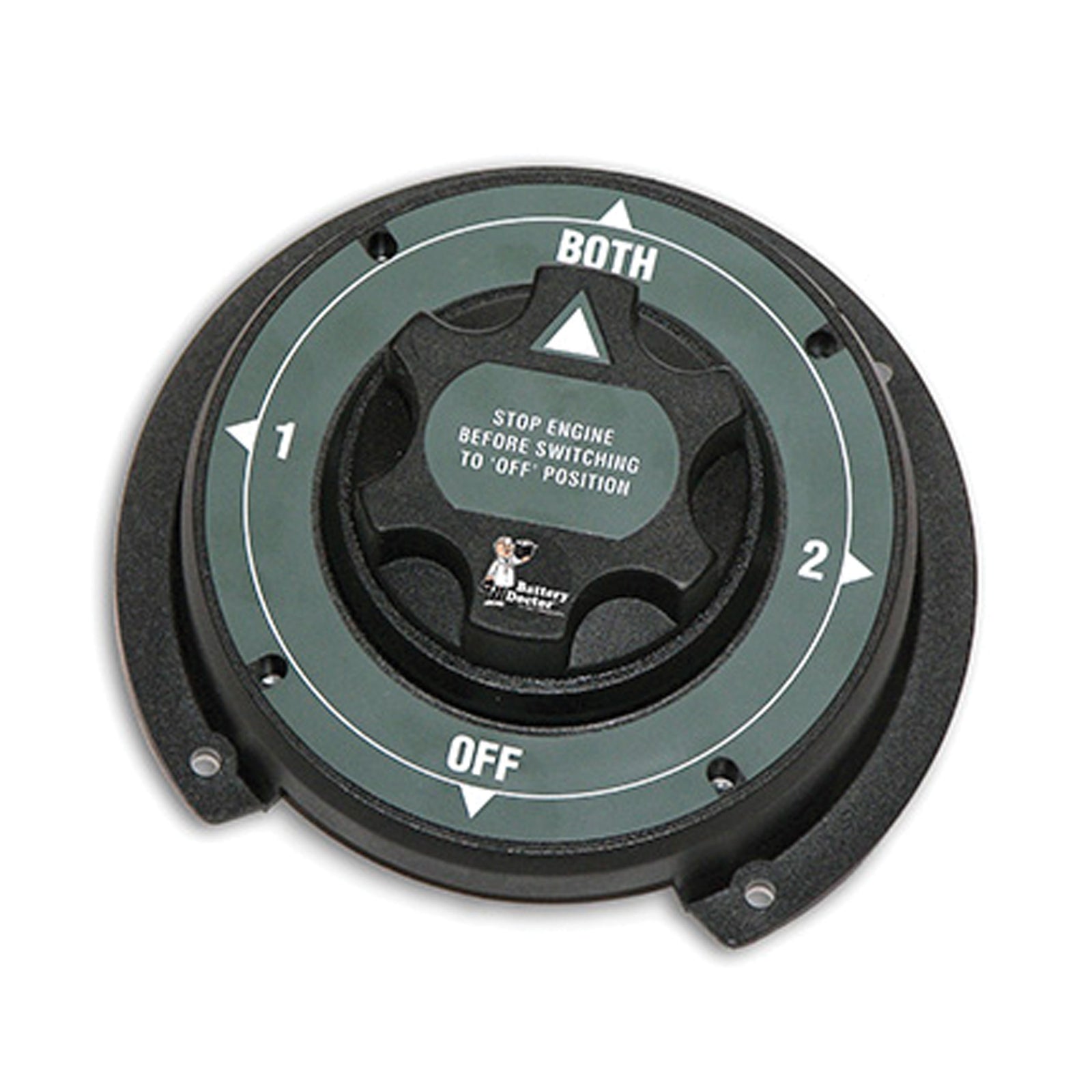 Battery Doctor 20360 Master Battery Disconnect Dual Battery Selector Switch - 4-Position