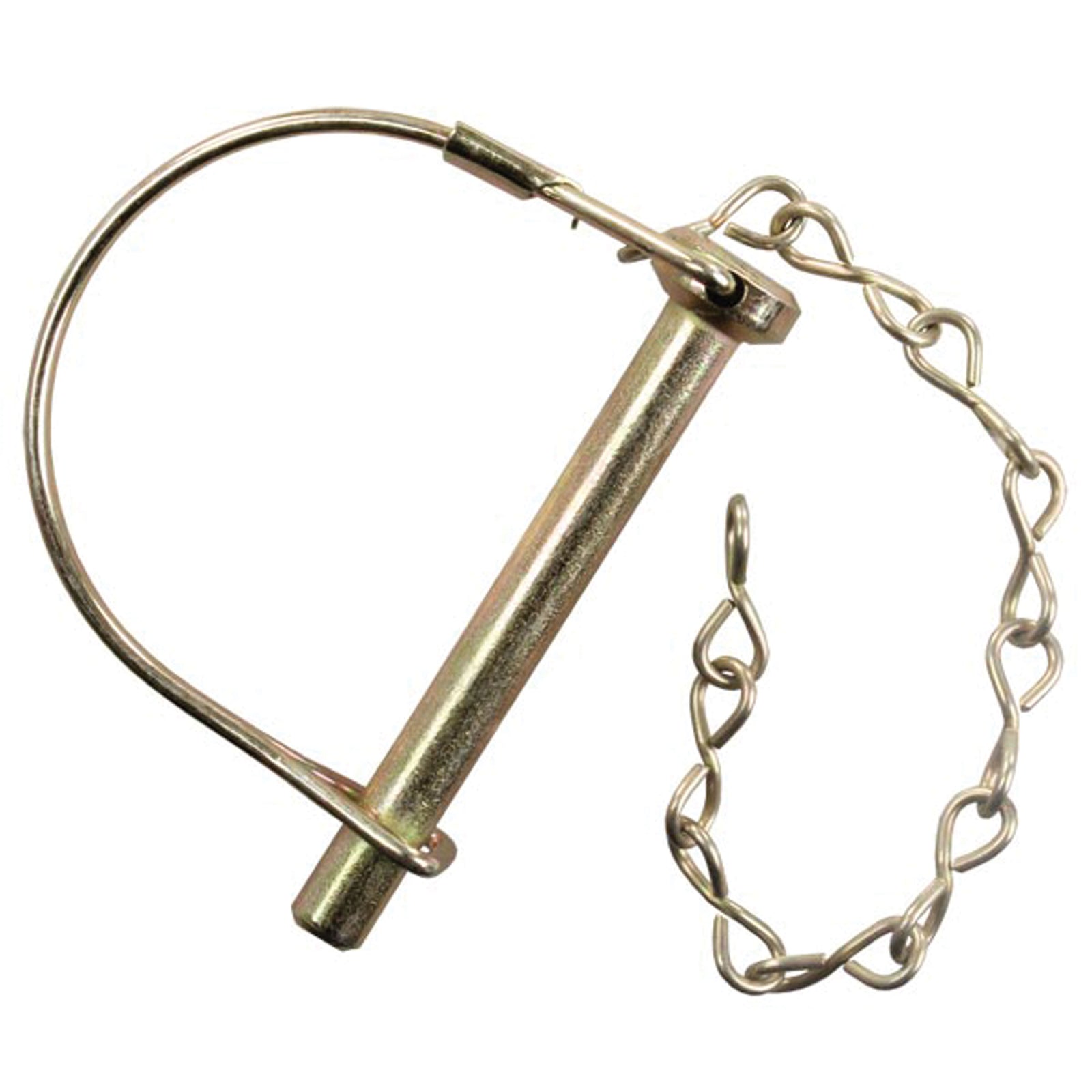 JR Products 01184 Coupler Lock Pin with Saver - 5/16", Large