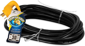 Camco 55190 PowerGrip Pigtail Power Cord, Hardwire - 30', 30 Amp