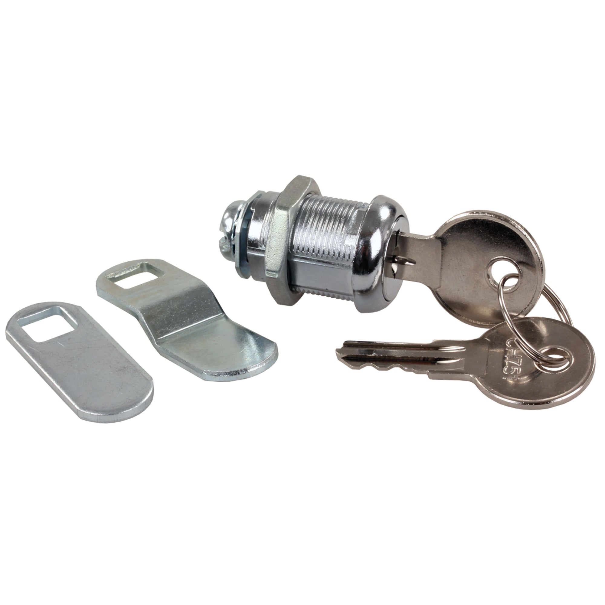 JR Products 00315 Standard Compartment Door Key Lock - 7/8"