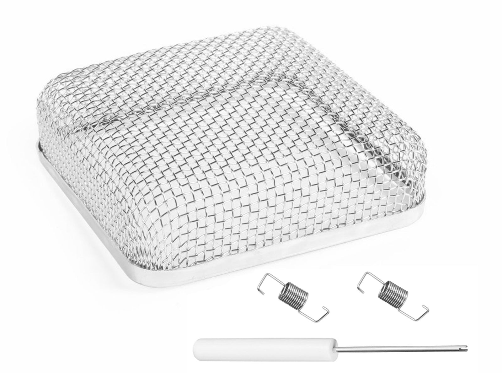 JR Products 06-30185 Mud Dauber Screen for Furnace Vents and Battery Vents - 4-1/2" x 4-1/2" x 1-5/16"