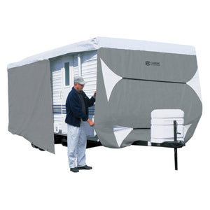 Classic Accessories 73163 Polypro 3 Deluxe Travel Trailer Cover - Up to 20'