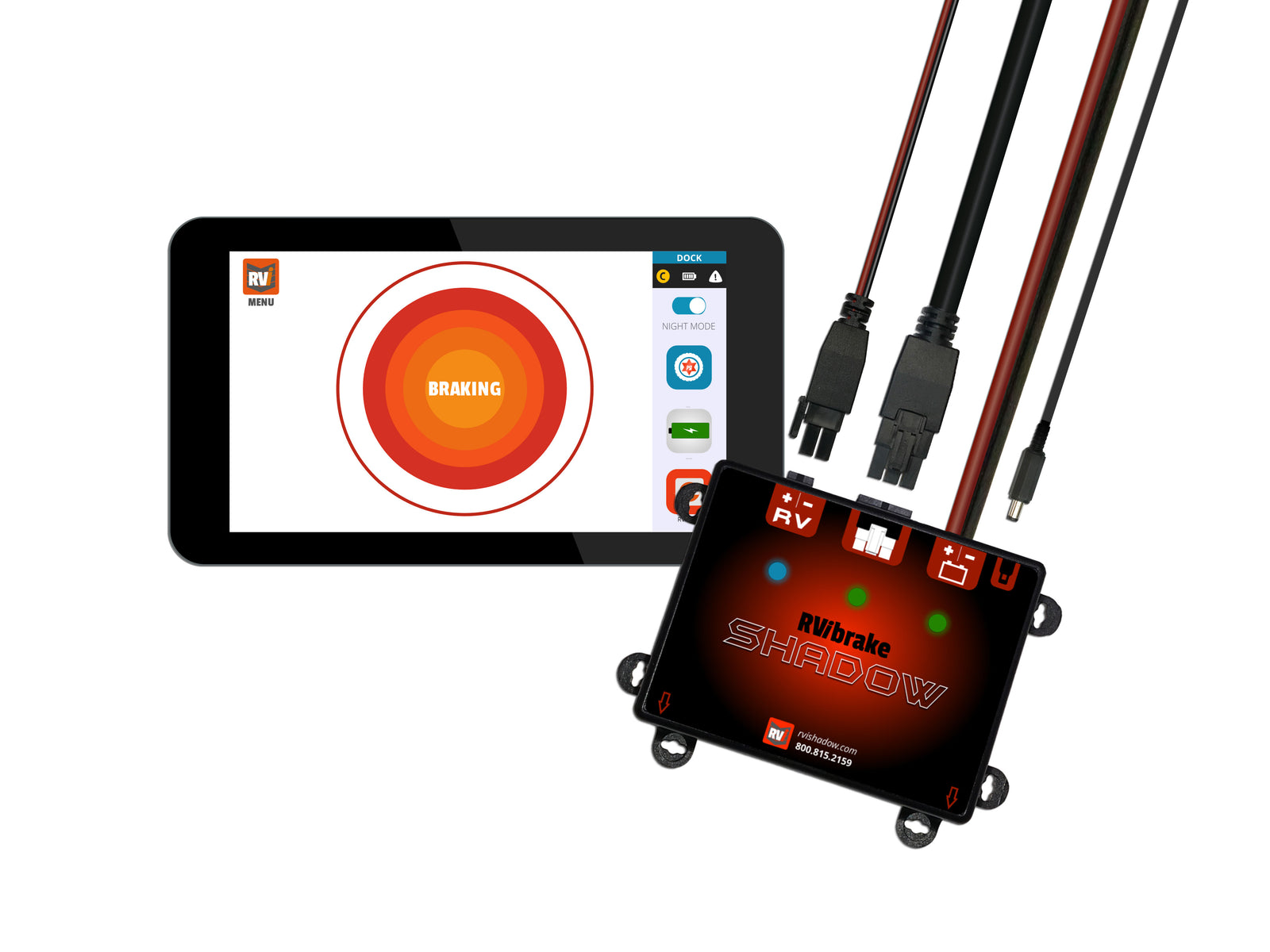 RVi 50MG0166 RVibrake Shadow Installed Flat Towing System