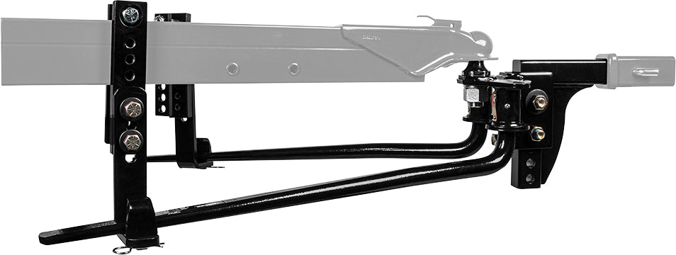 Reese 49913 Round Bar Weight Distribution Kit with Integrated Sway - 11,500 lbs. GTW