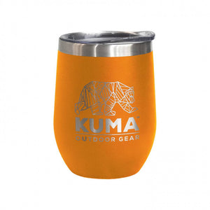 Kuma KM-WT-BB Wine Tumbler - 12 oz., Black