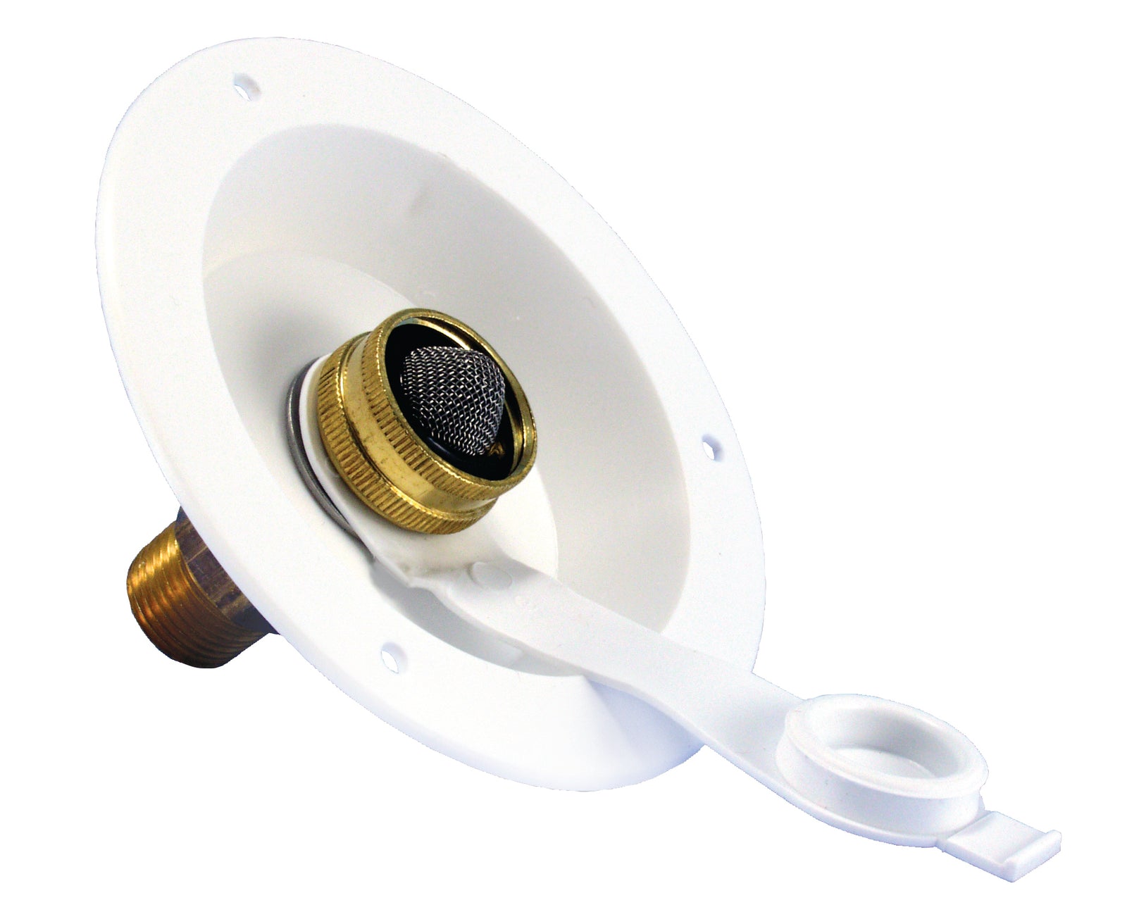 Thetford 94218 City Water Dish W/Brass Cv,