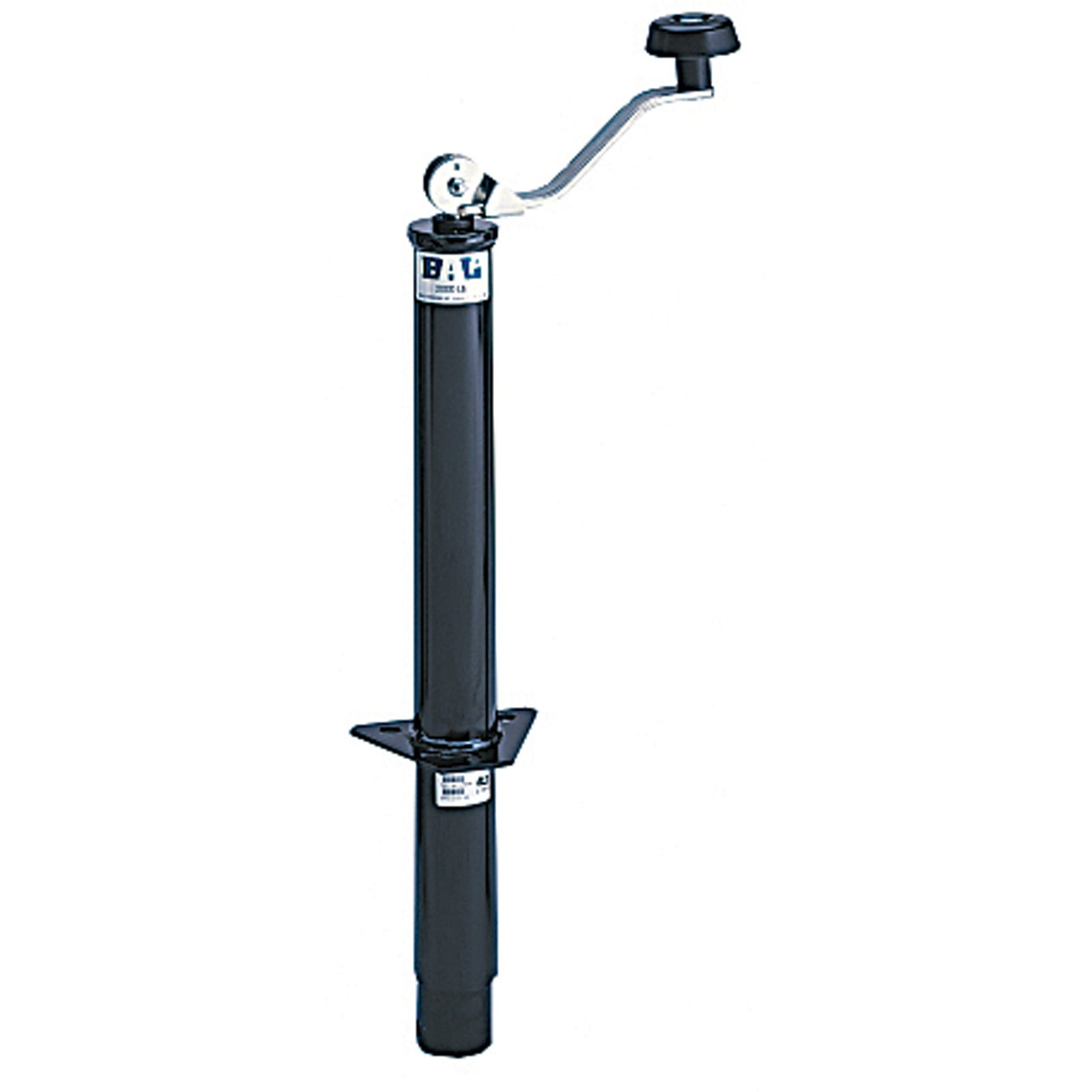 BAL 29033 A-Frame Model Tongue Jack – 5,000 lb. Capacity Manual Jack for RVs & Utility Trailers – Topwind Crank, Bolt-On Mount