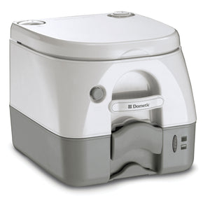 Dometic 301097206 970-Series Portable Toilet - 2.6 Gallon, Gray