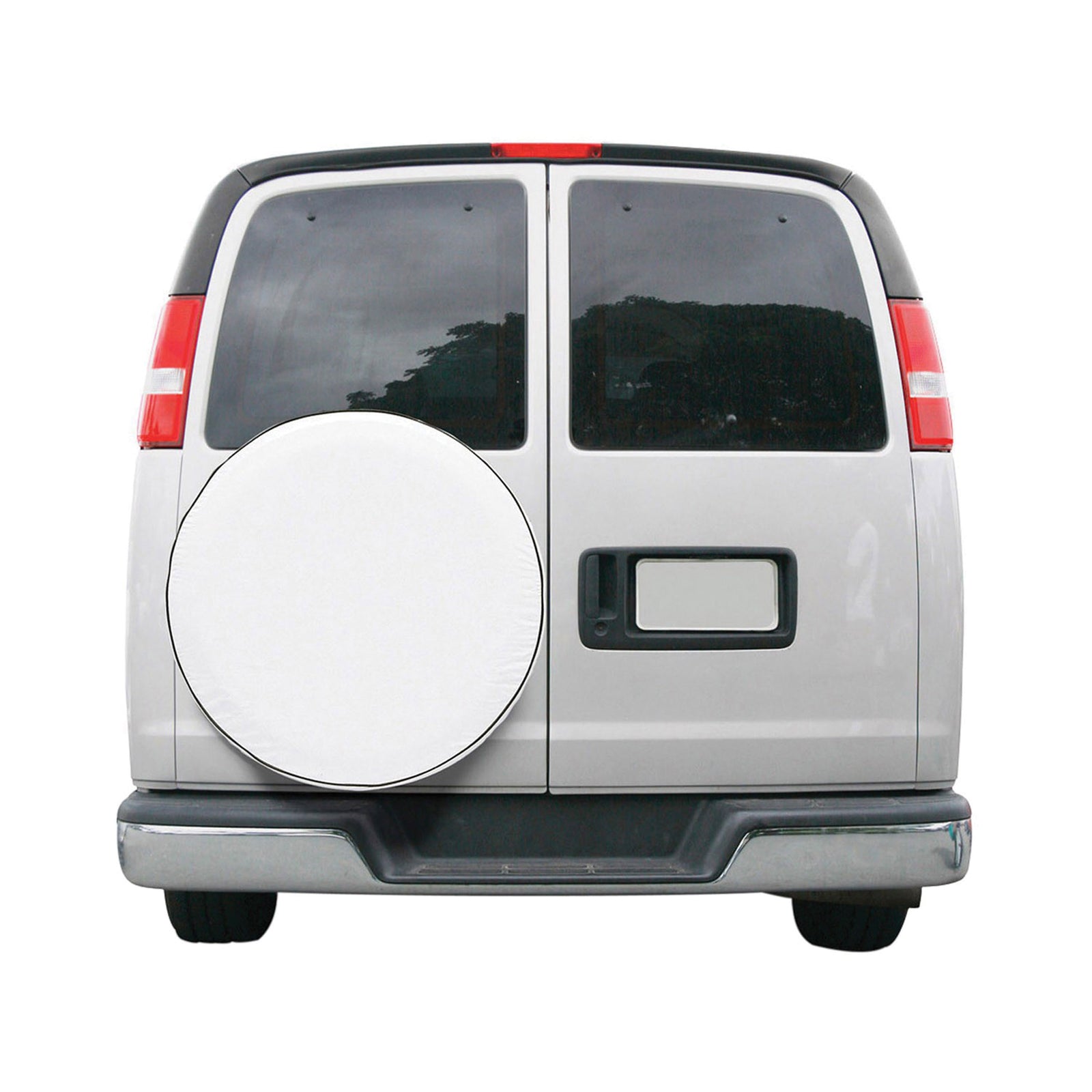 Classic Accessories 80-217-022301-00 Over Drive RV Universal Spare Tire Cover - Snow White
