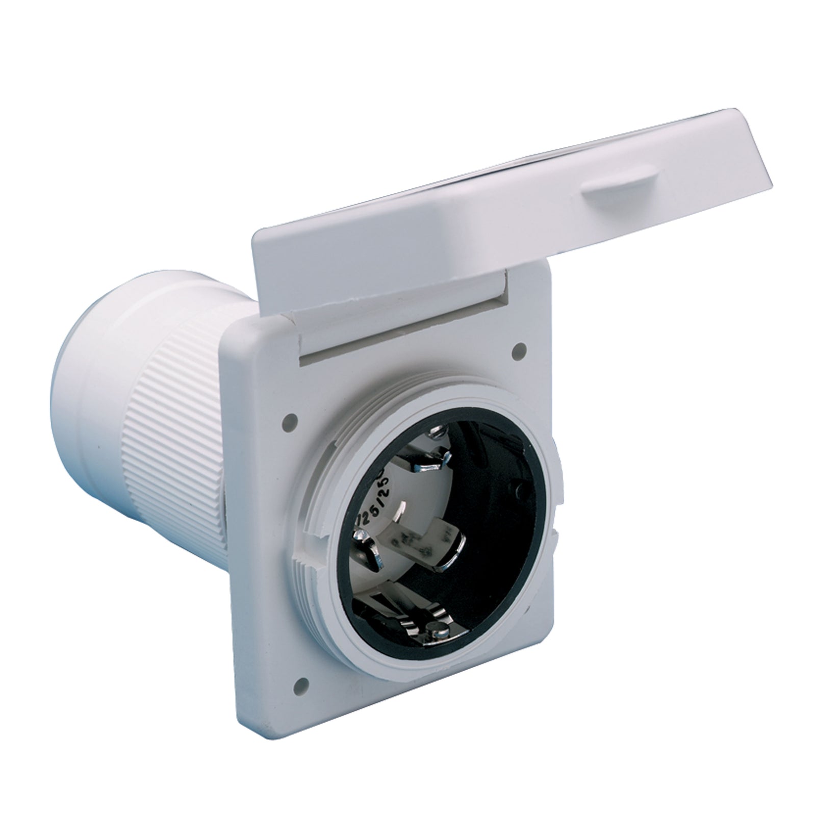 ParkPower 6353ELRV Standard RV Square Power Inlet - 50 Amp