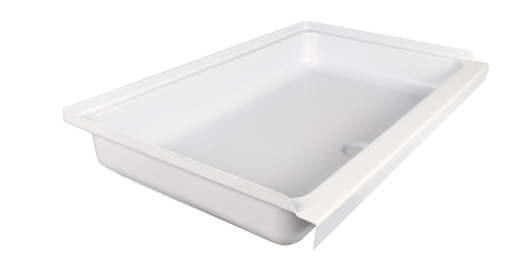 Icon 15242 Shower Pan Assembly SP2438-PW, Center Drain