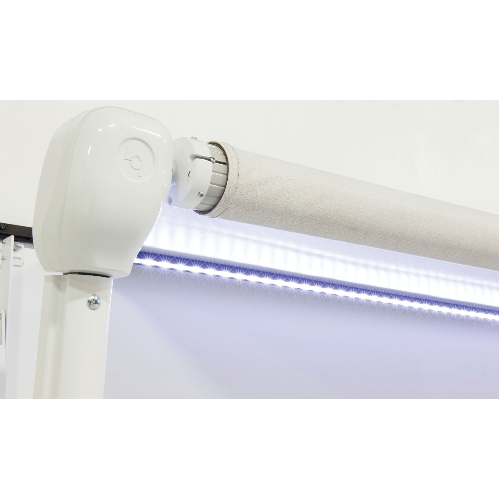 Lippert 674283 Solera 21' Awning Fabric Light Kit with Switch and Plate - White LED