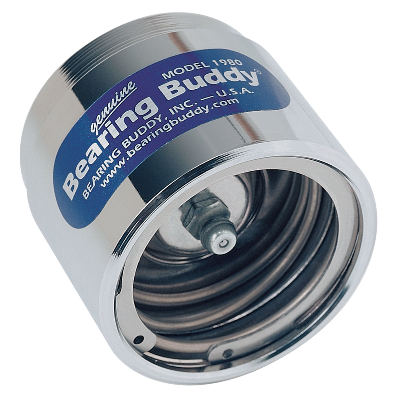 Bearing Buddy 42440 Wheel Bearing Protector - 2.441" D, Chrome