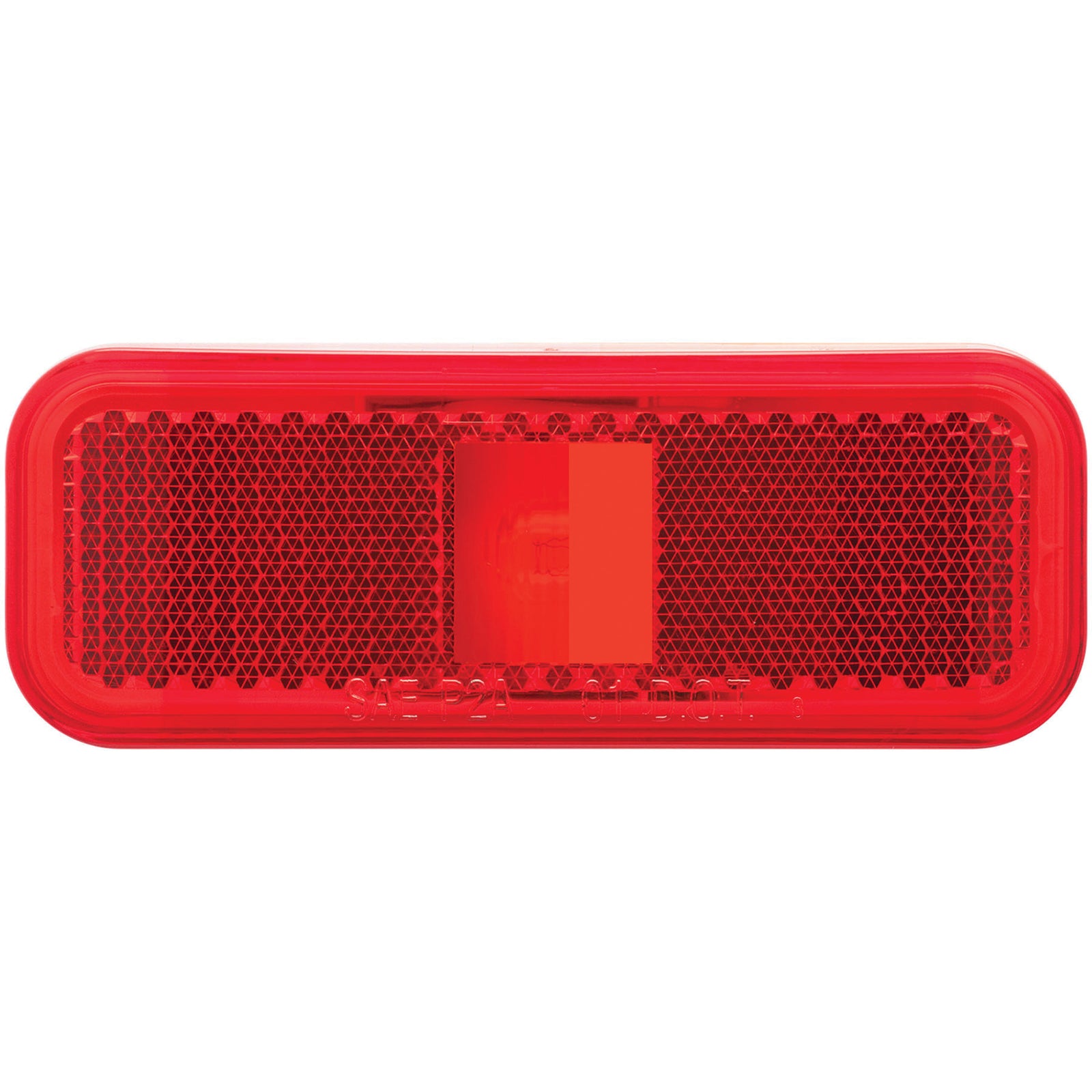 Optronics MC44RS Mark Light Rect 2Wire Red