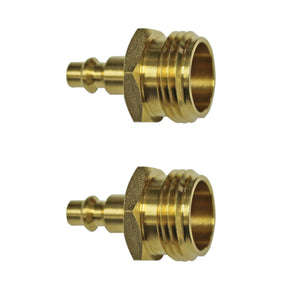 Quick Products QP-BOPQCB Blow Out Plug with Brass Quick Connect - Each
