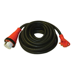 Valterra A10-3050EHD Mighty Cord Detachable 25" Adapter Cord w/Handle - 30AM to 50AF, Red (Boxed)