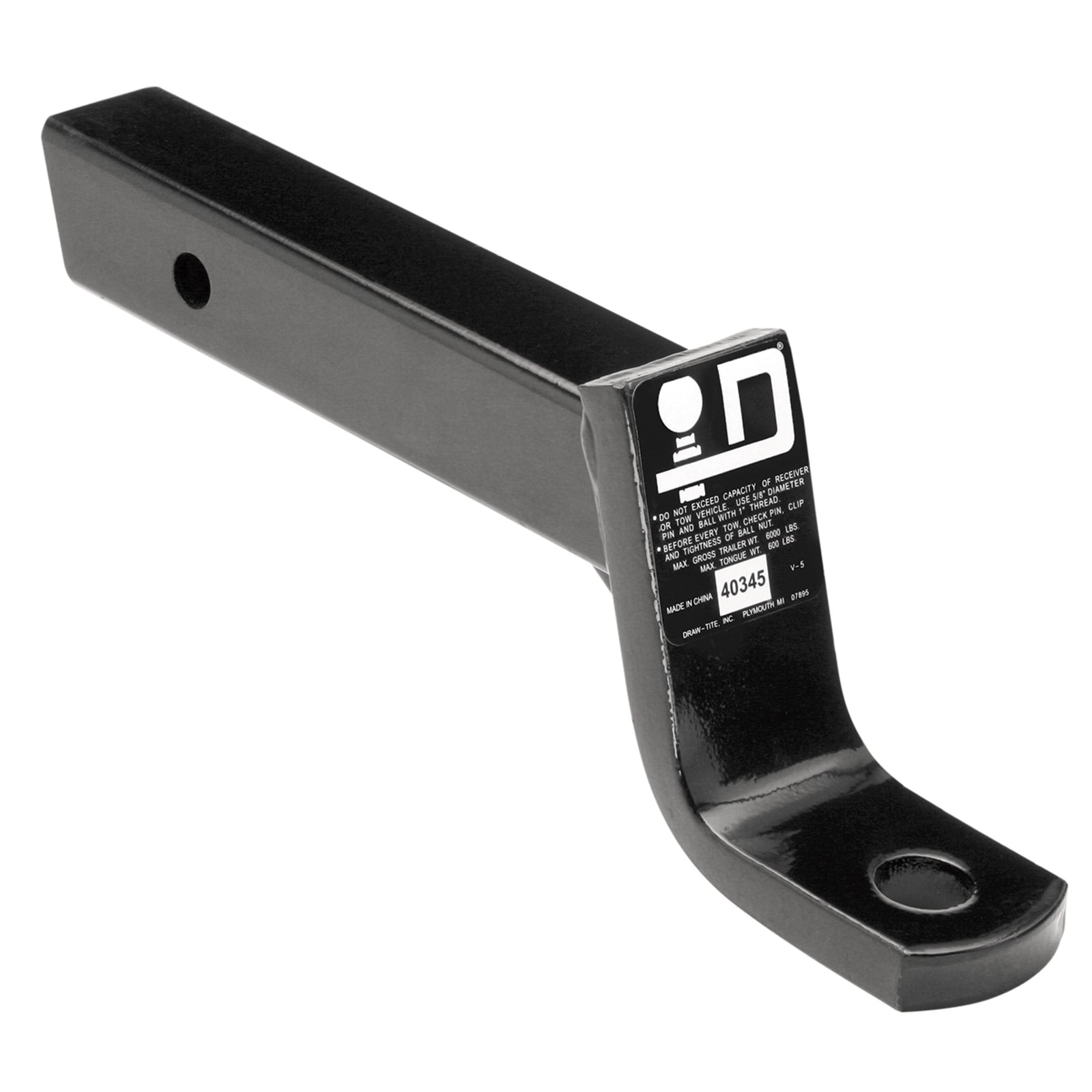 Reese 40345-006 Ball Mount 11"L x 2-3/4"R x 4"Drop