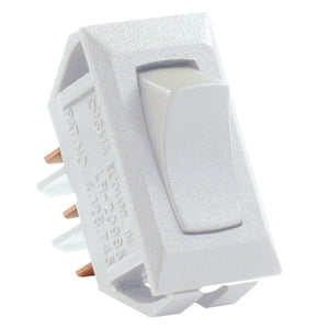 JR Products 12635 On/On Switch - White