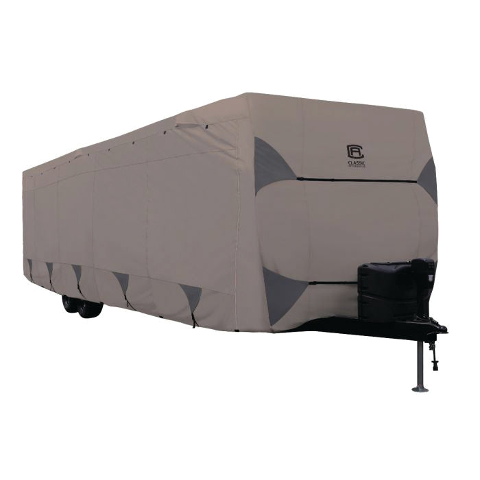 Classic Accessories 80-489-182401-RT Travel Trailer Cover - 27' to 30', Encompass Model 5