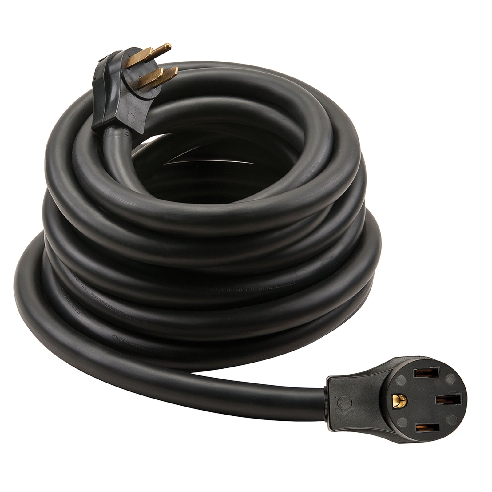 Southwire 50A30MOSE Surge Guard RV Flex50A Flexible Power Cord - 50A Male, 30' 6/3-8/1, SEOW 6" ROJ