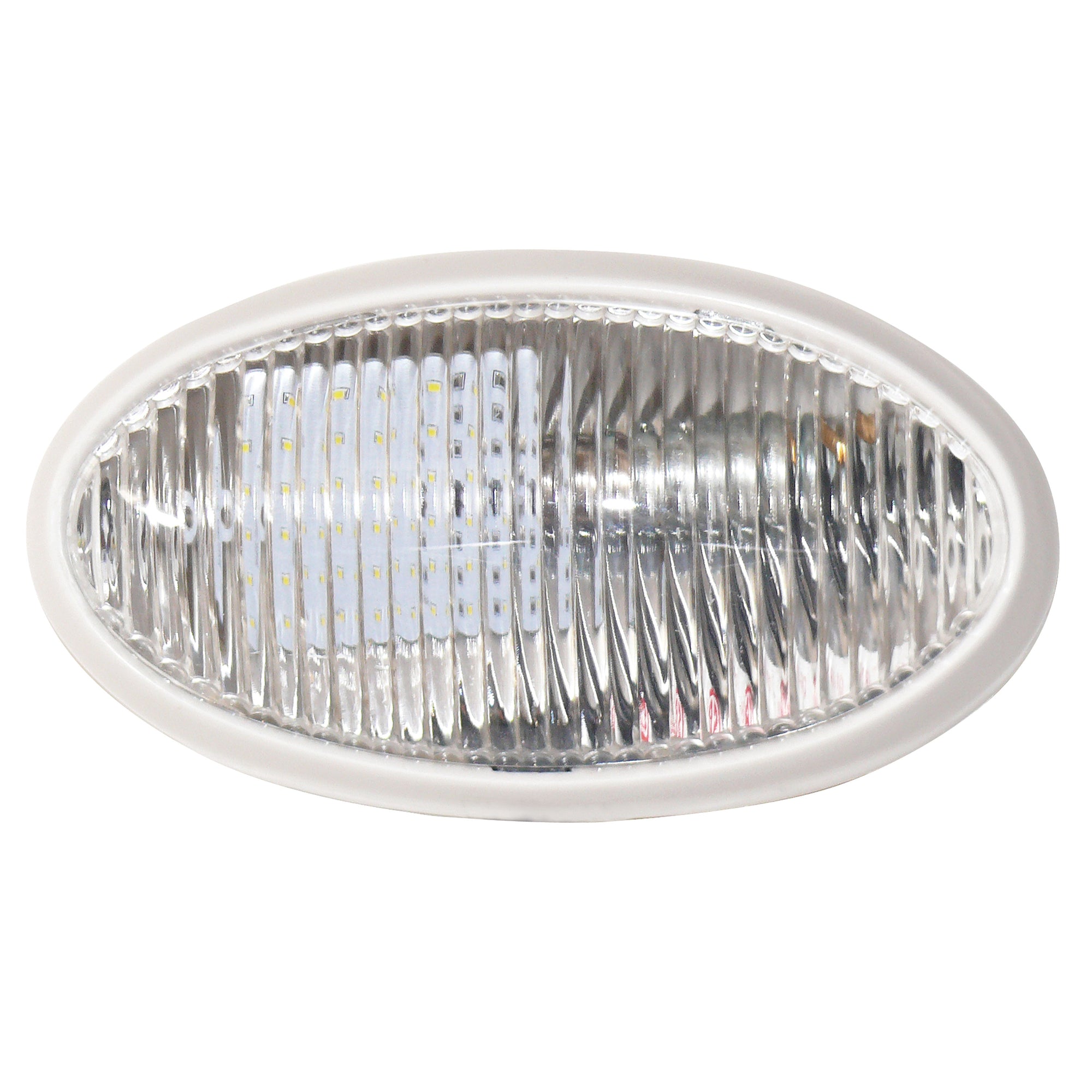 Diamond Group by Valterra DG52731VP Utility/Porch Light with No Switch - 6", White, Oval