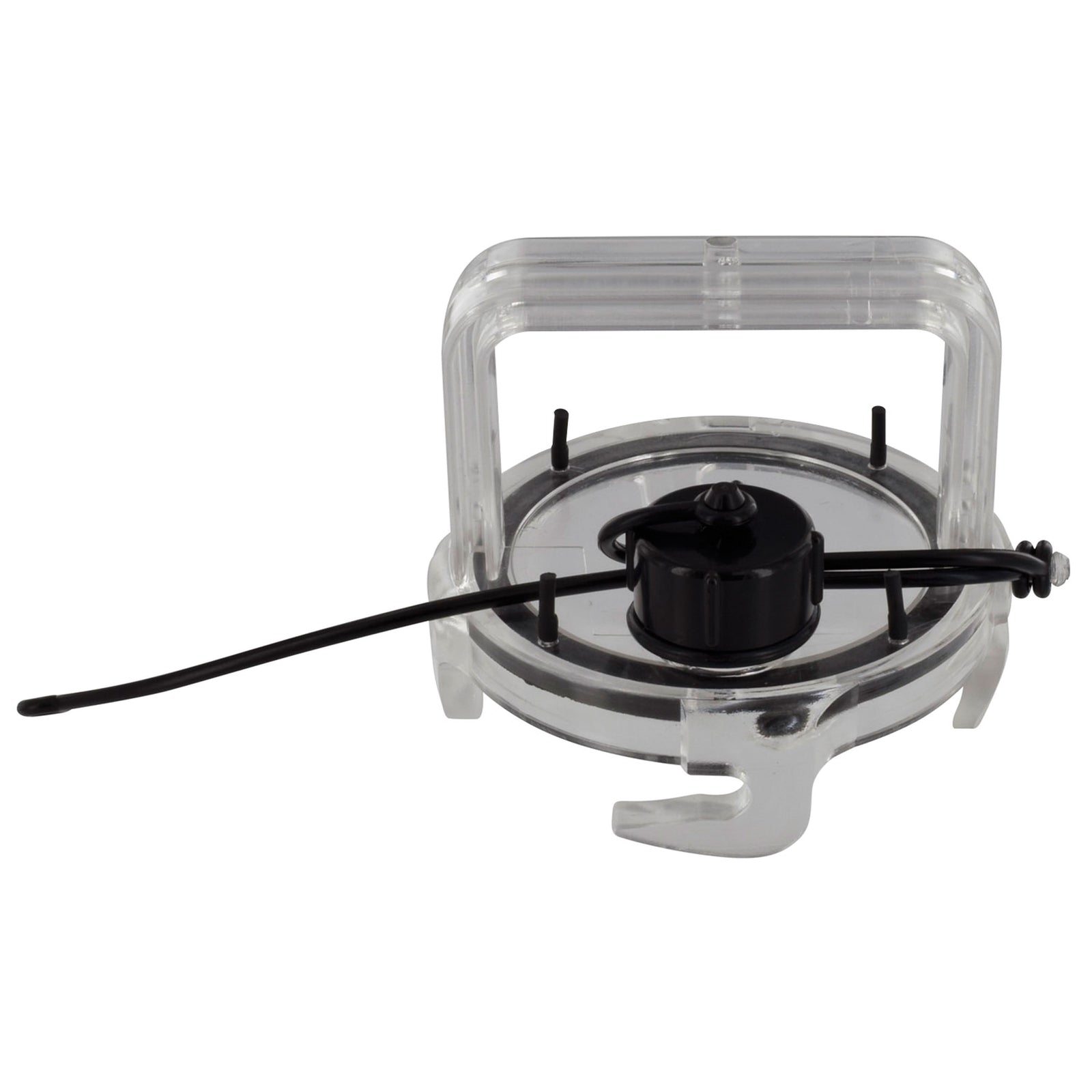 Valterra F02-3106CL EZ Coupler Valve Cap with Handle - Clear