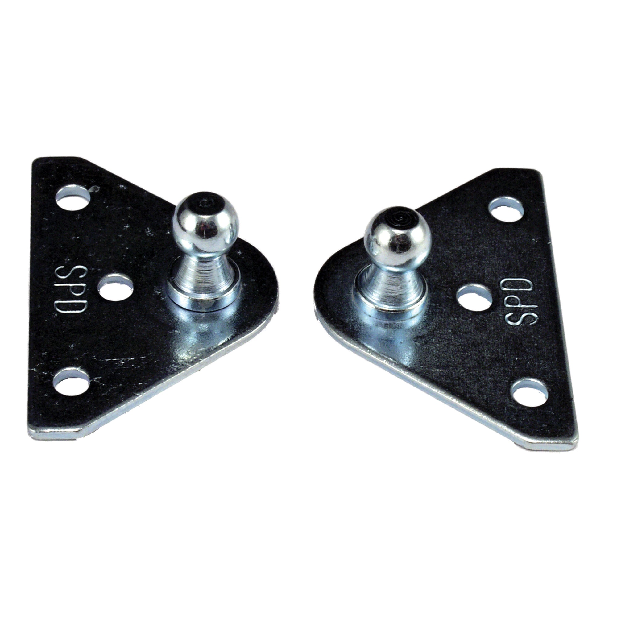 JR Products BR-1020 Gas Spring Mounting Bracket - Flat, Pack of 2